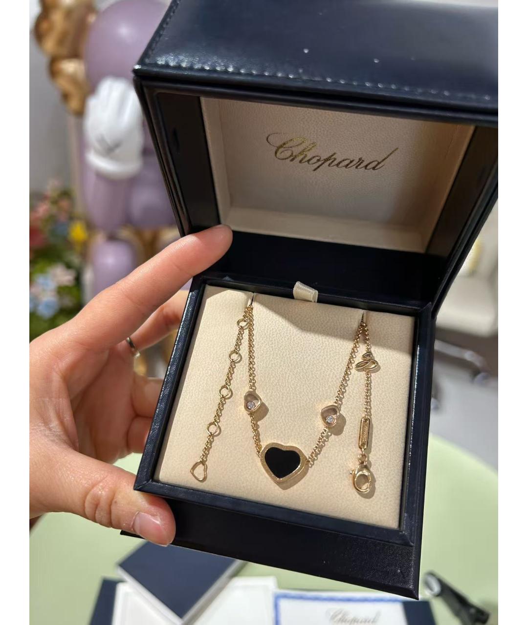 CHOPARD Золотая подвеска, фото 3