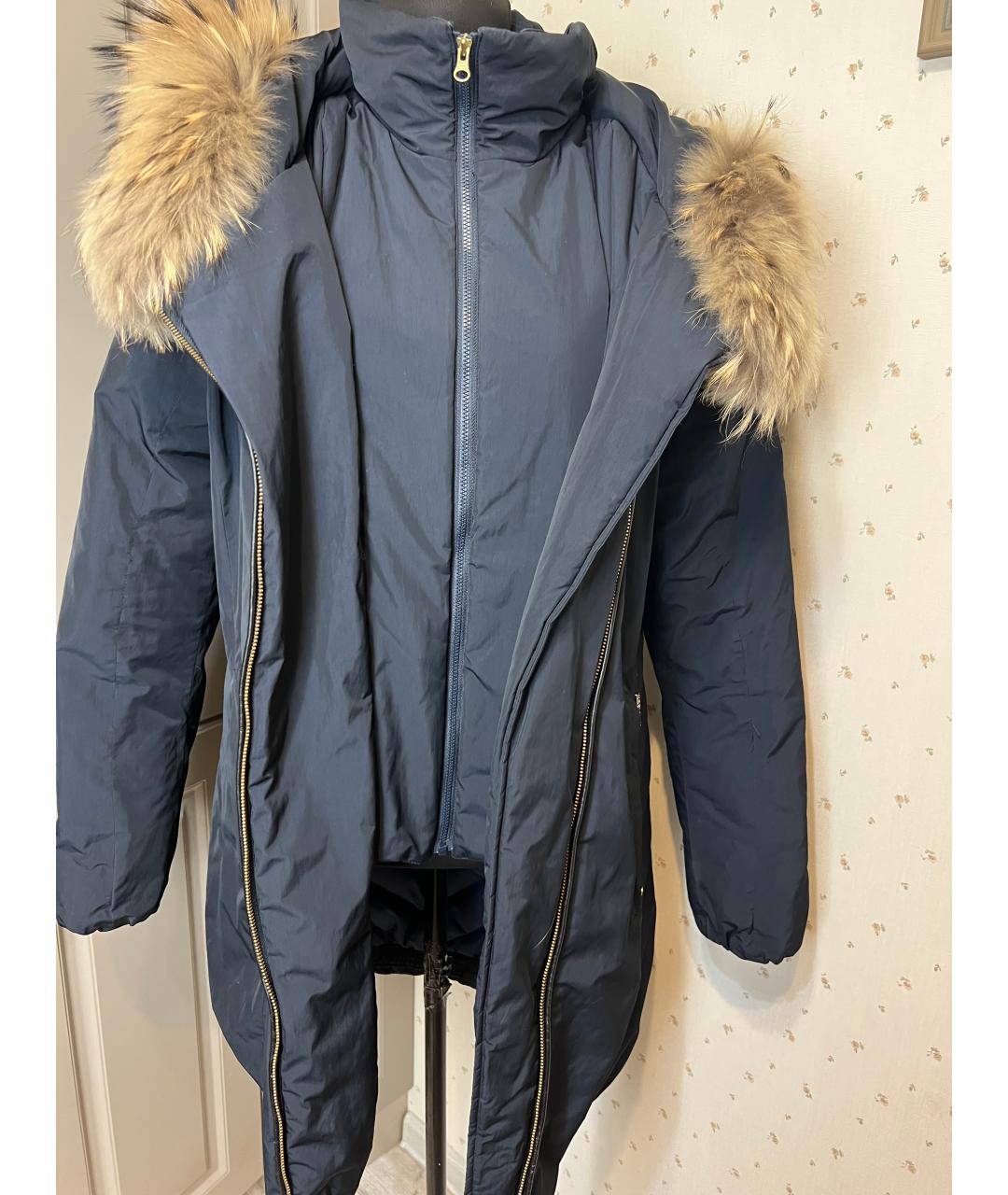 WOOLRICH Синий пуховик, фото 4