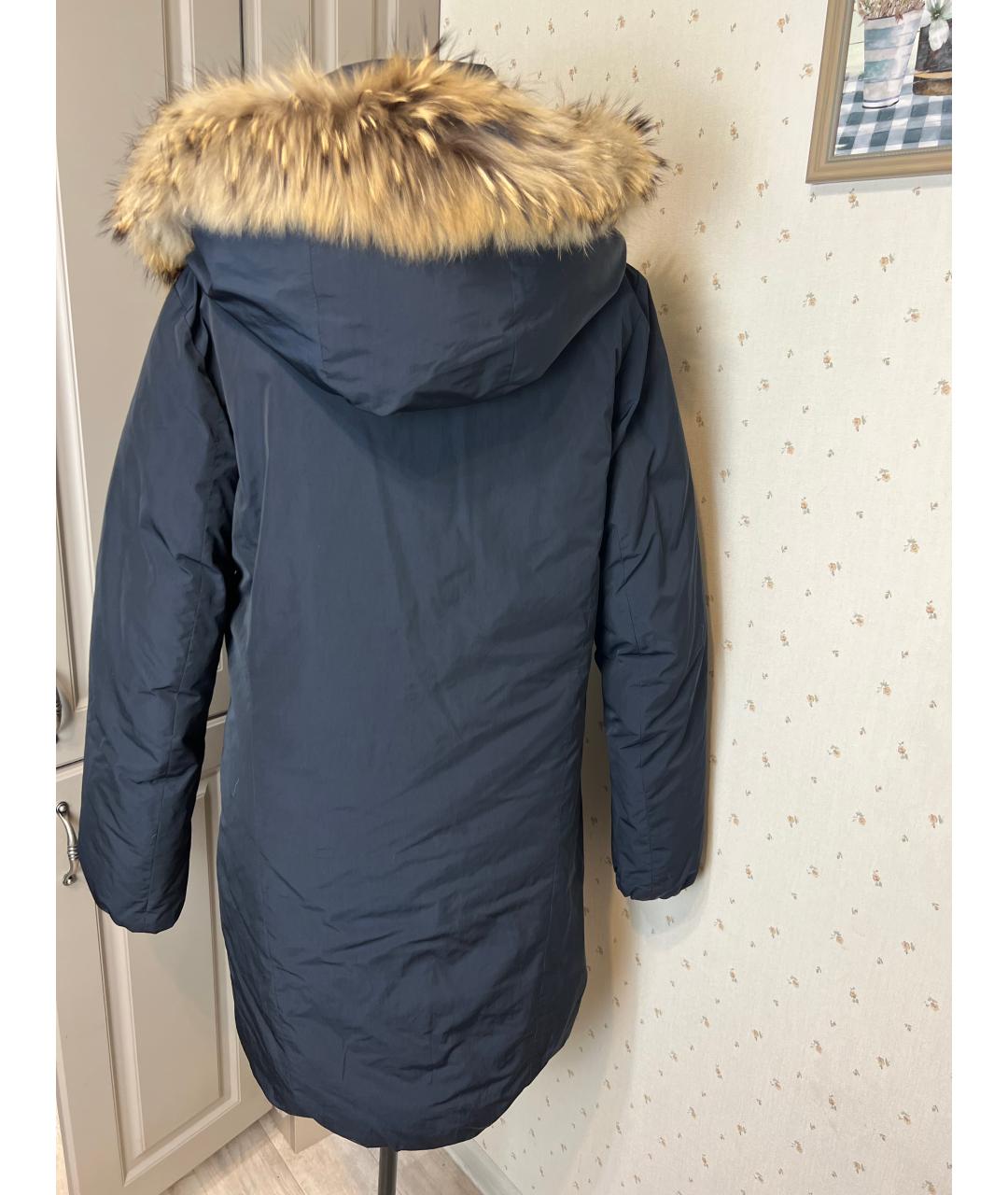 WOOLRICH Синий пуховик, фото 2