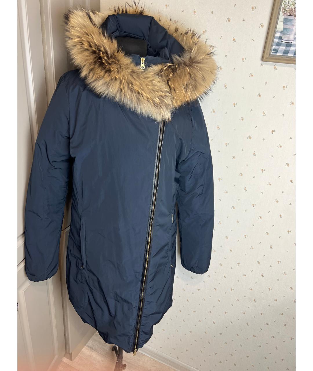 WOOLRICH Синий пуховик, фото 5