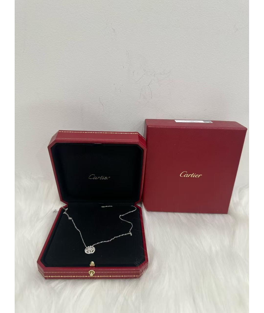 CARTIER Серебряная подвеска из белого золота, фото 2