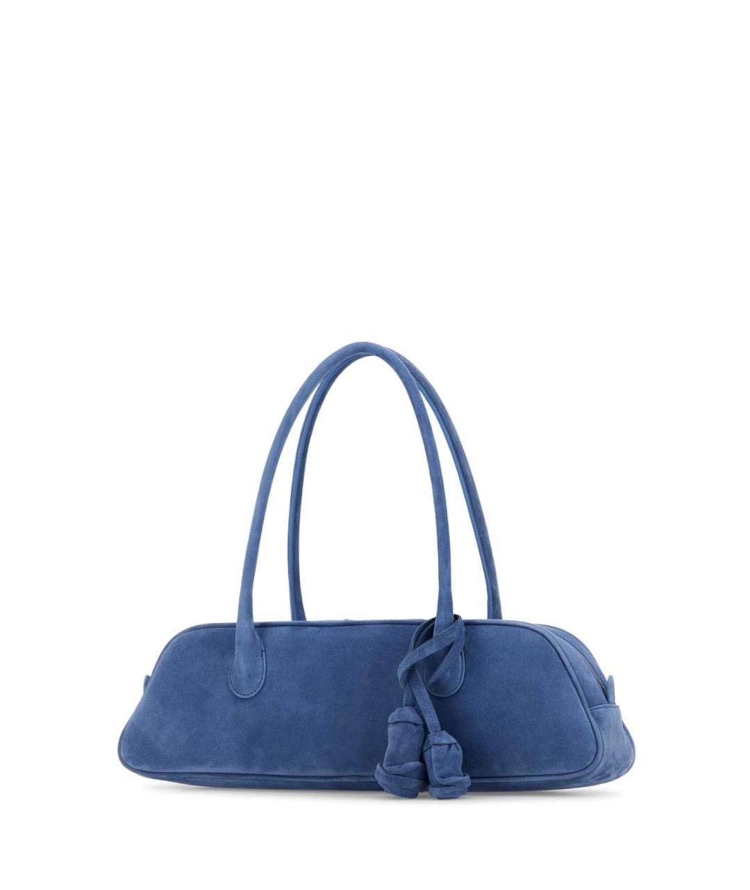 MAGDA BUTRYM Голубая замшевая сумка через плечо, фото 2