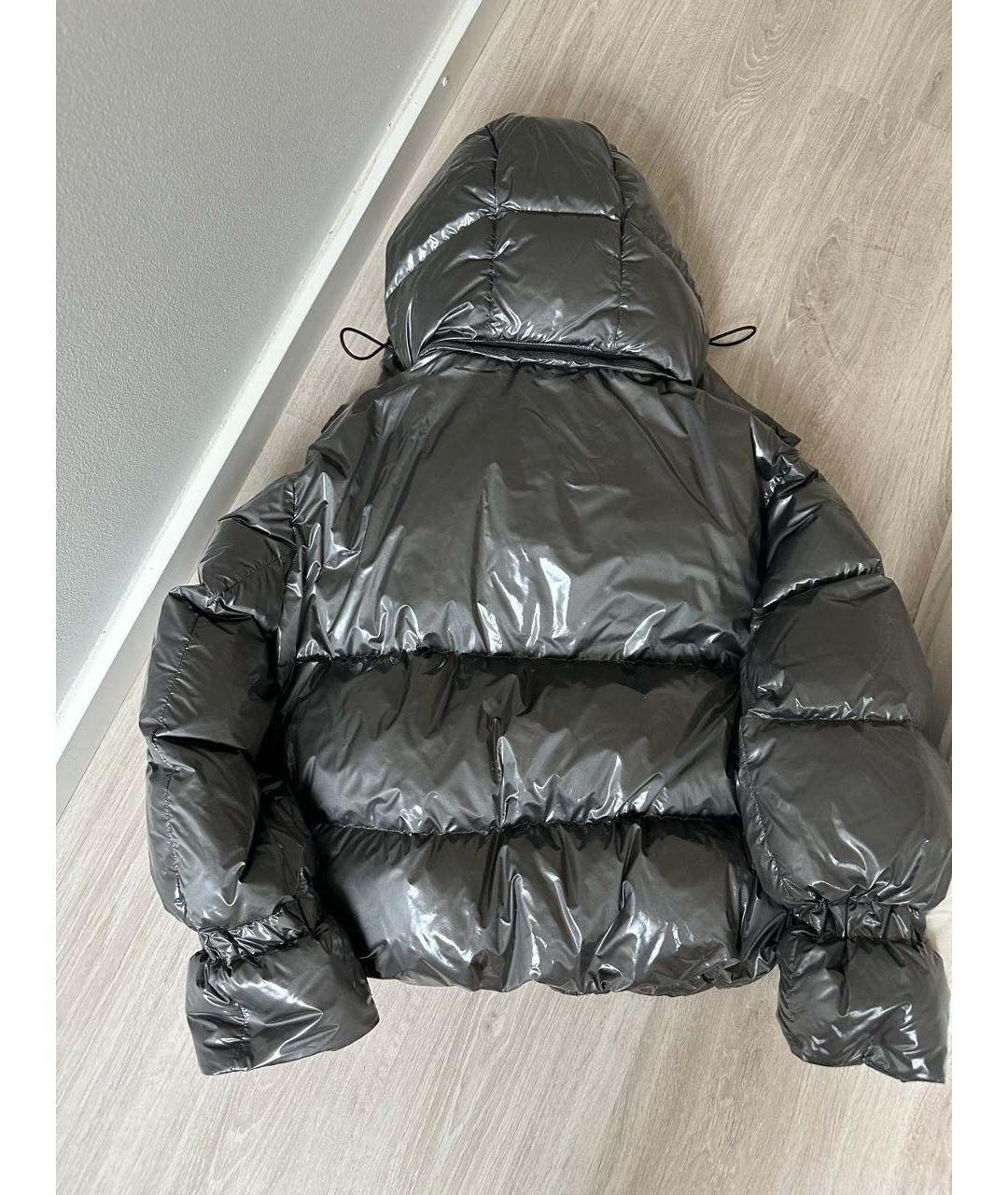 HERNO Серебрянный полиэстеровый пуховик, фото 2