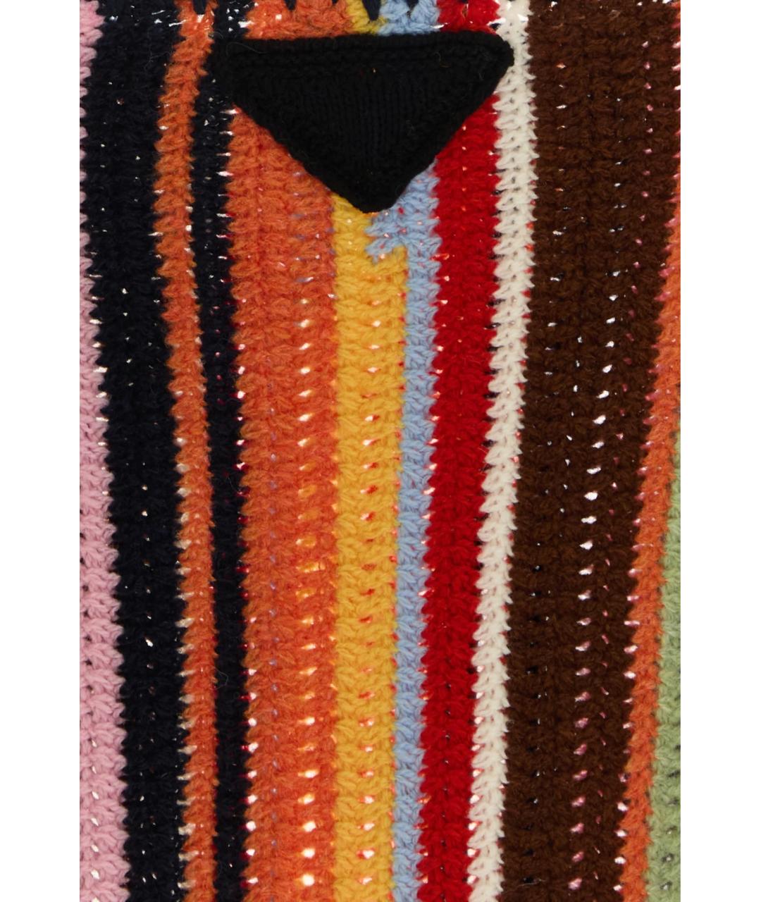 PRADA Мульти шерстяной джемпер / свитер, фото 3