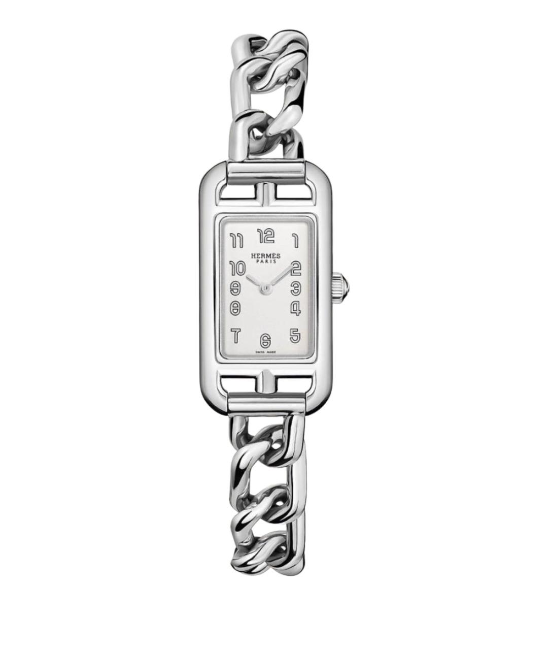 HERMES Серебряные часы, фото 1