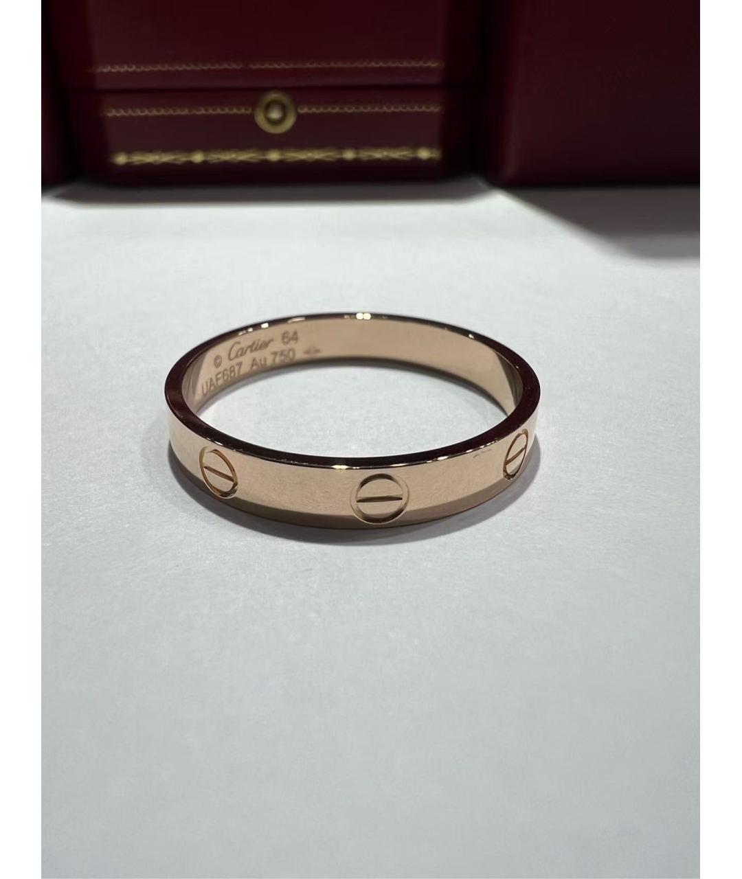 CARTIER Золотое кольцо из розового золота, фото 5