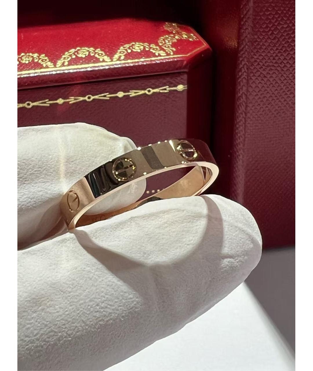 CARTIER Золотое кольцо из розового золота, фото 3