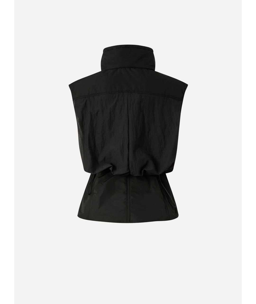 PINKO Черный полиэстеровый жилет, фото 6