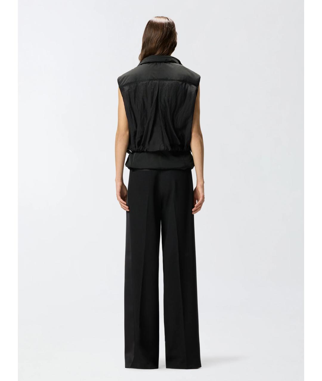 PINKO Черный полиэстеровый жилет, фото 4