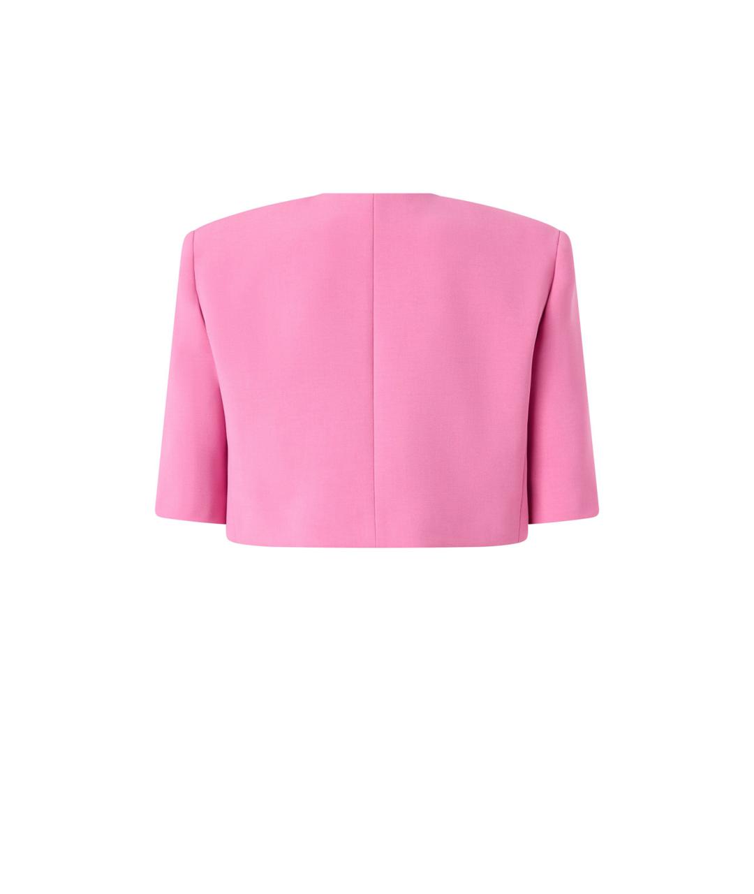 PINKO Розовый полиэстеровый жакет/пиджак, фото 2