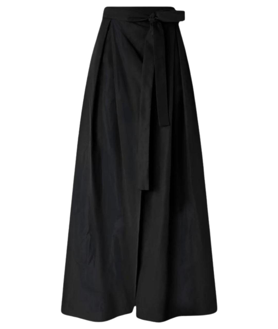 PINKO Черная полиэстеровая юбка макси, фото 1