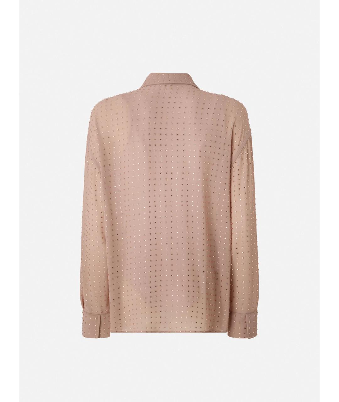 PINKO Бежевая полиэстеровая рубашка, фото 6