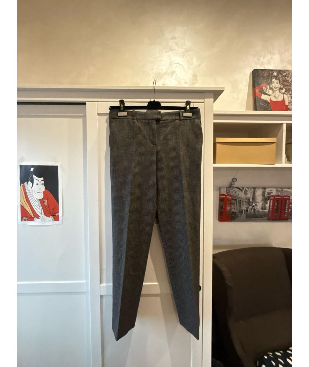 HUGO BOSS Коричневый шерстяной костюм с брюками, фото 2