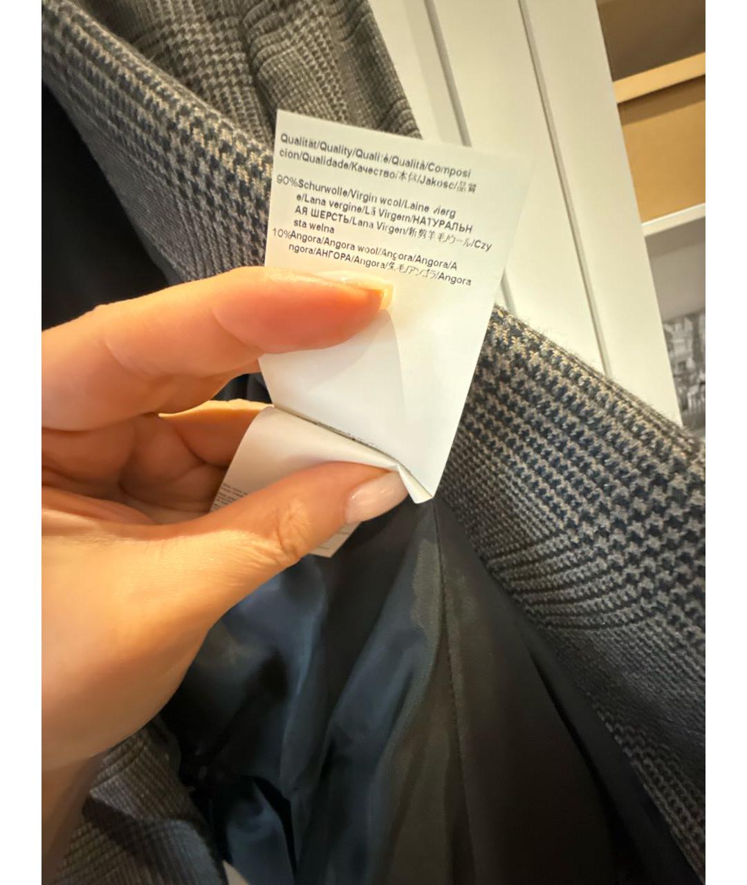 HUGO BOSS Коричневый шерстяной костюм с брюками, фото 6