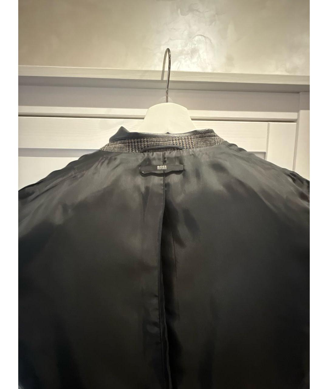 HUGO BOSS Коричневый шерстяной костюм с брюками, фото 3