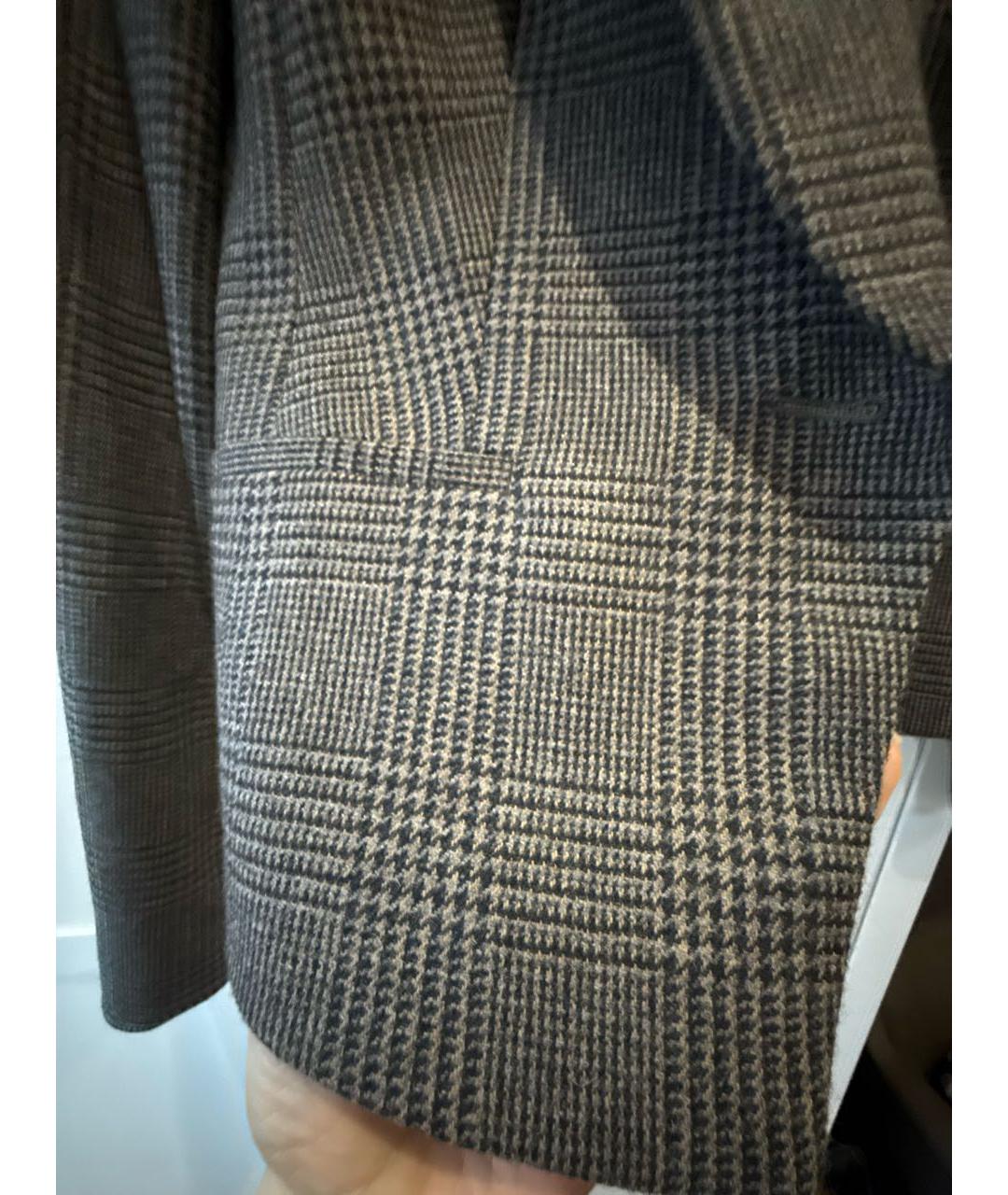 HUGO BOSS Коричневый шерстяной костюм с брюками, фото 4