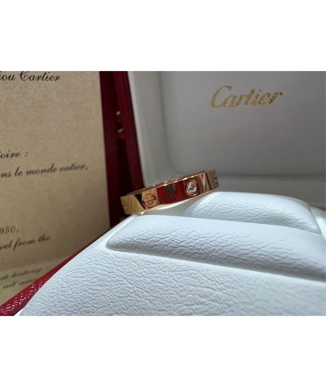 CARTIER Золотое кольцо из розового золота, фото 5