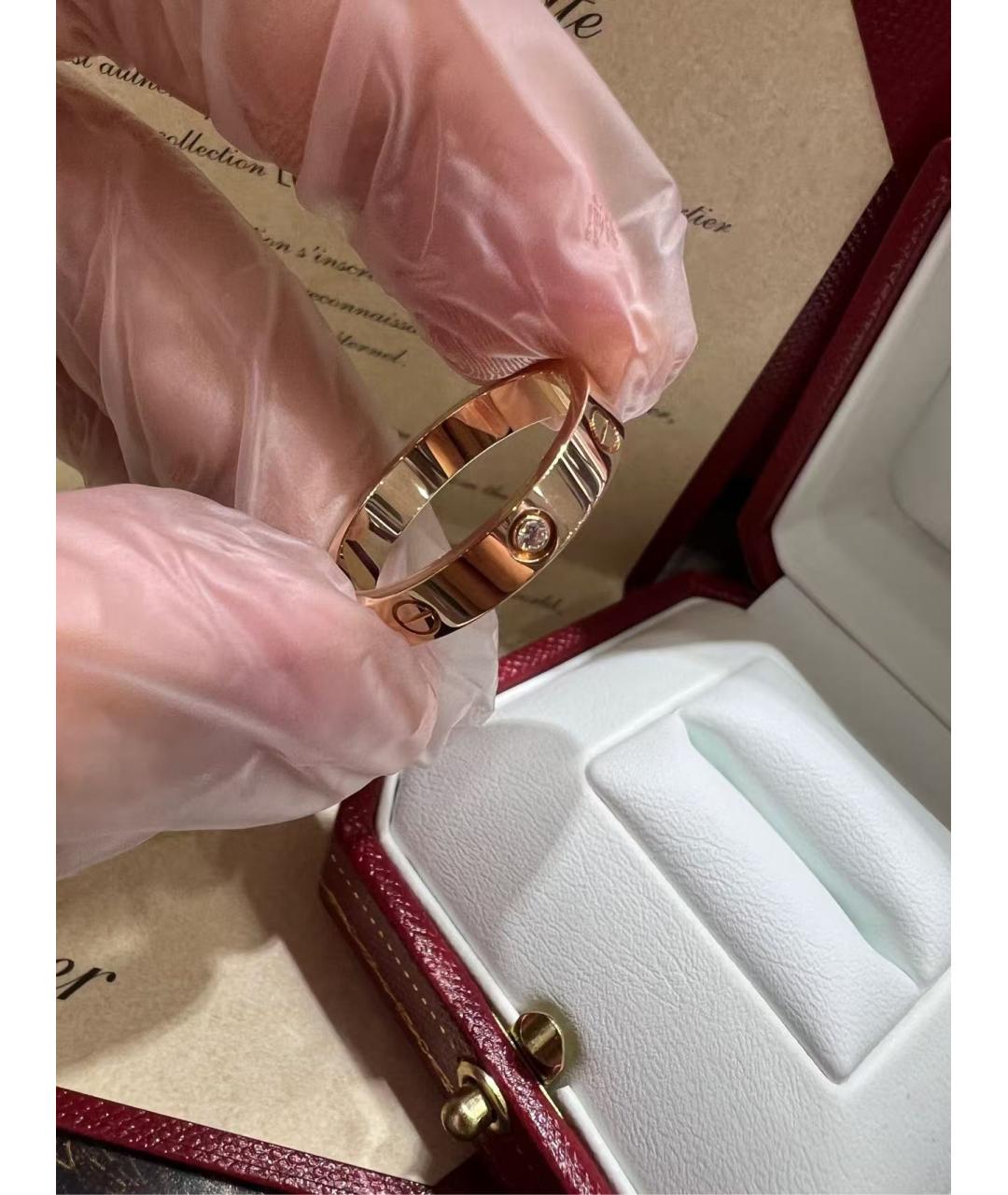 CARTIER Золотое кольцо из розового золота, фото 4