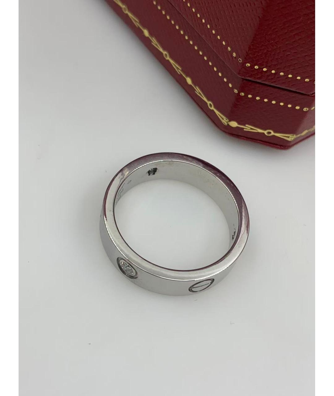 CARTIER Серебряное кольцо из белого золота, фото 5
