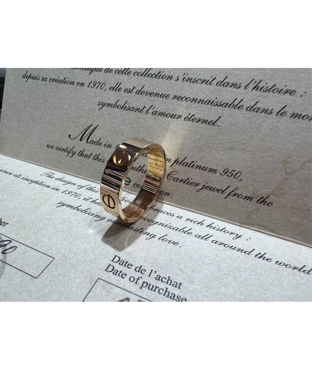 CARTIER Золотое кольцо из розового золота, фото 4