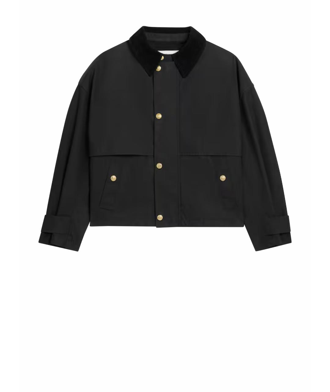 CELINE Черная хлопковая куртка, фото 1