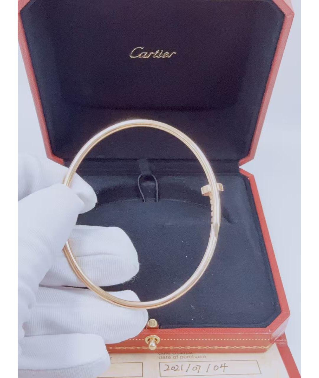 CARTIER Золотой браслет из розового золота, фото 5