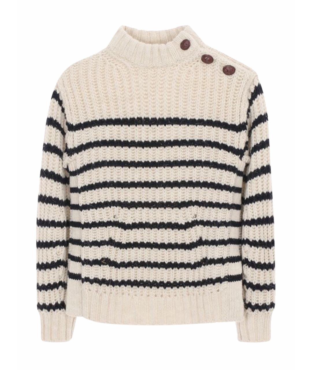 ZADIG & VOLTAIRE Бежевый шерстяной джемпер / свитер, фото 1