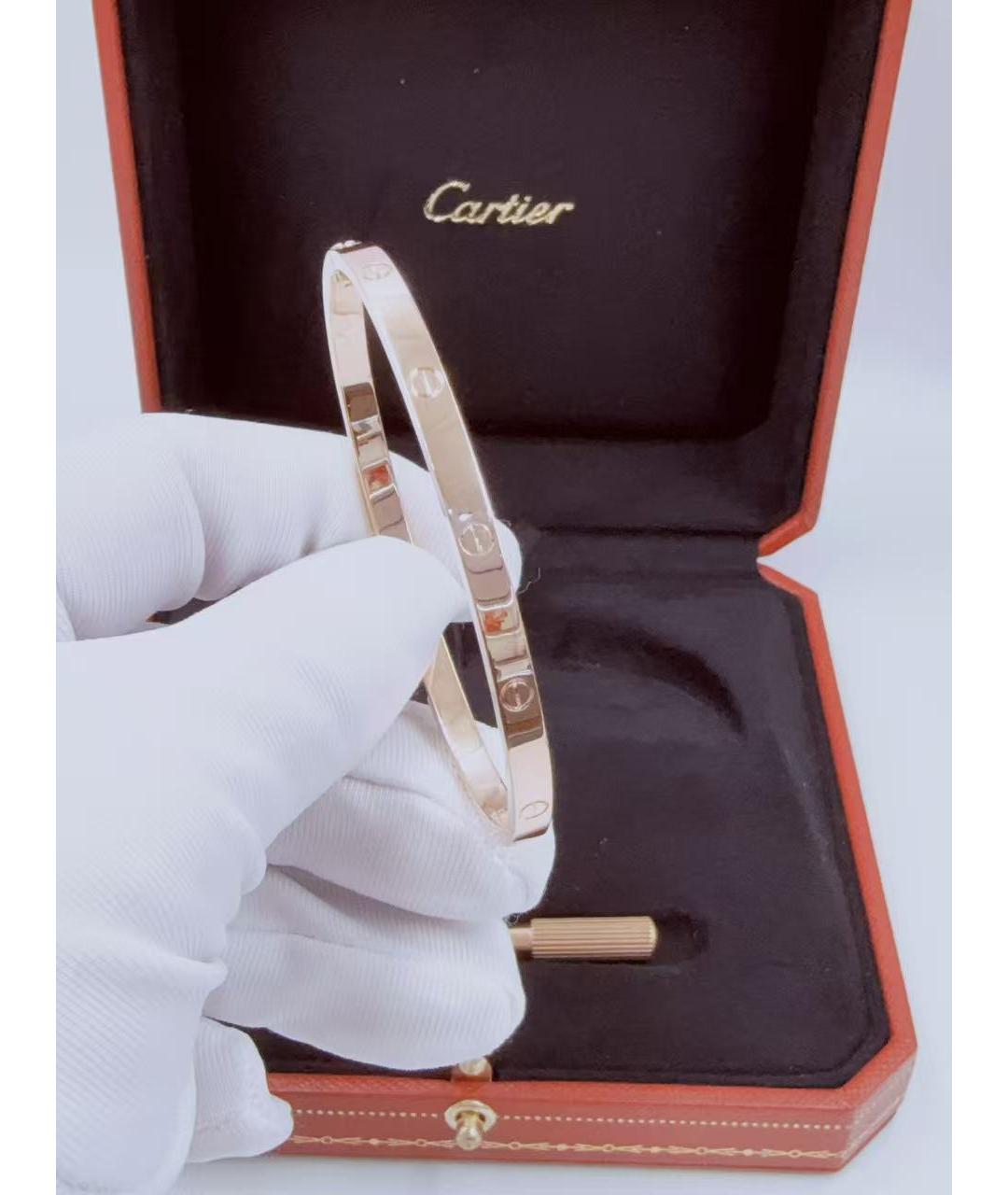 CARTIER Золотой браслет из розового золота, фото 3