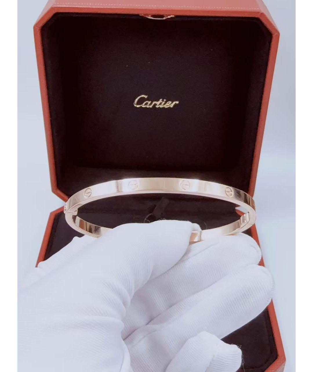 CARTIER Золотой браслет из розового золота, фото 2