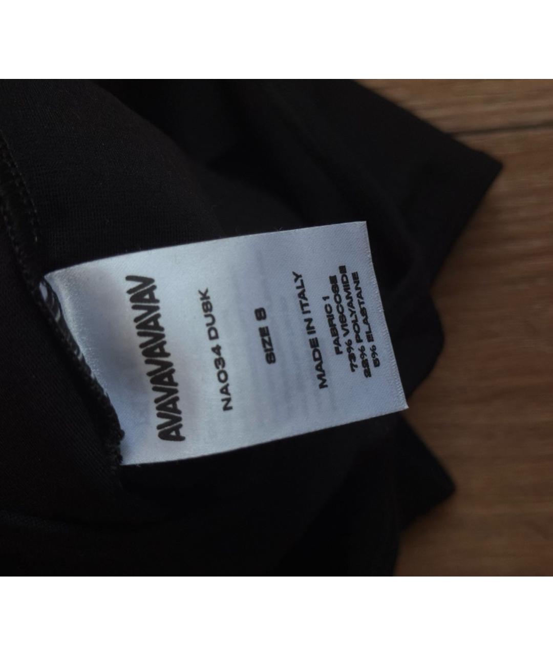 AVAVAV Черное вискозное боди, фото 4