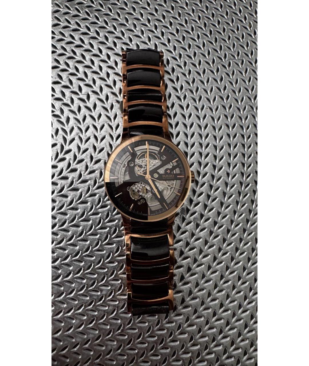 RADO Золотые стальные часы, фото 4