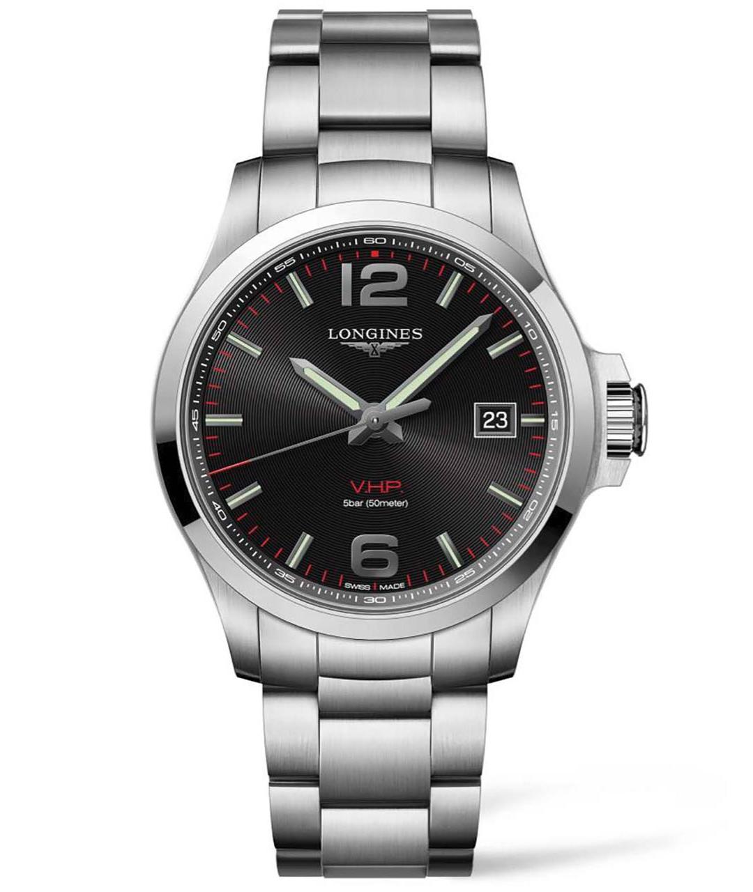 LONGINES Серебряные часы, фото 7