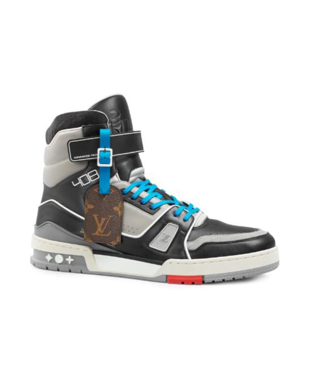 LOUIS VUITTON Мульти кожаные низкие кроссовки / кеды, фото 5