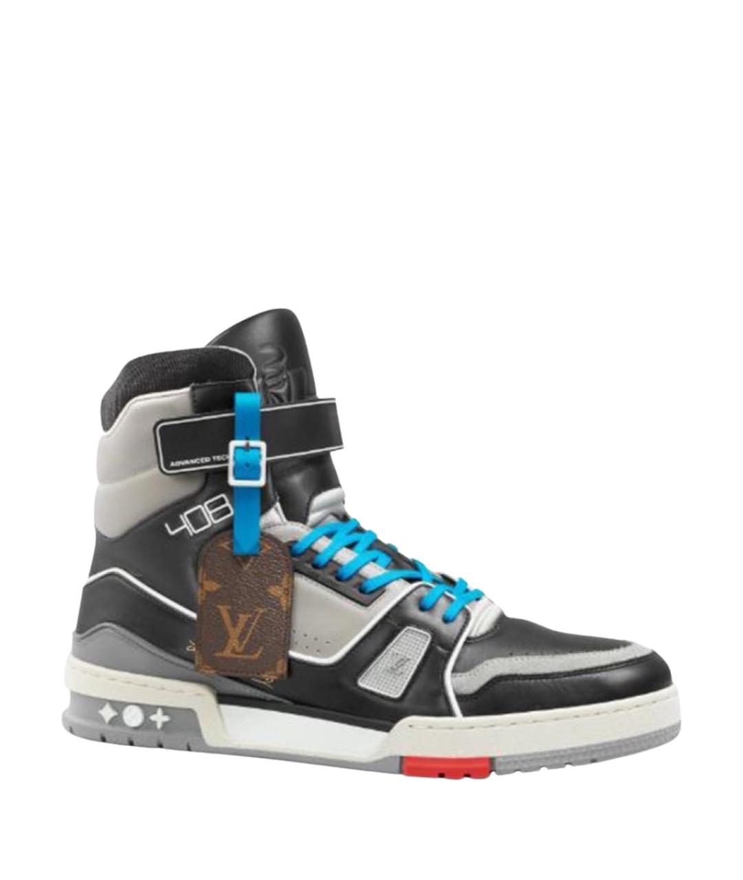 LOUIS VUITTON Мульти кожаные низкие кроссовки / кеды, фото 1