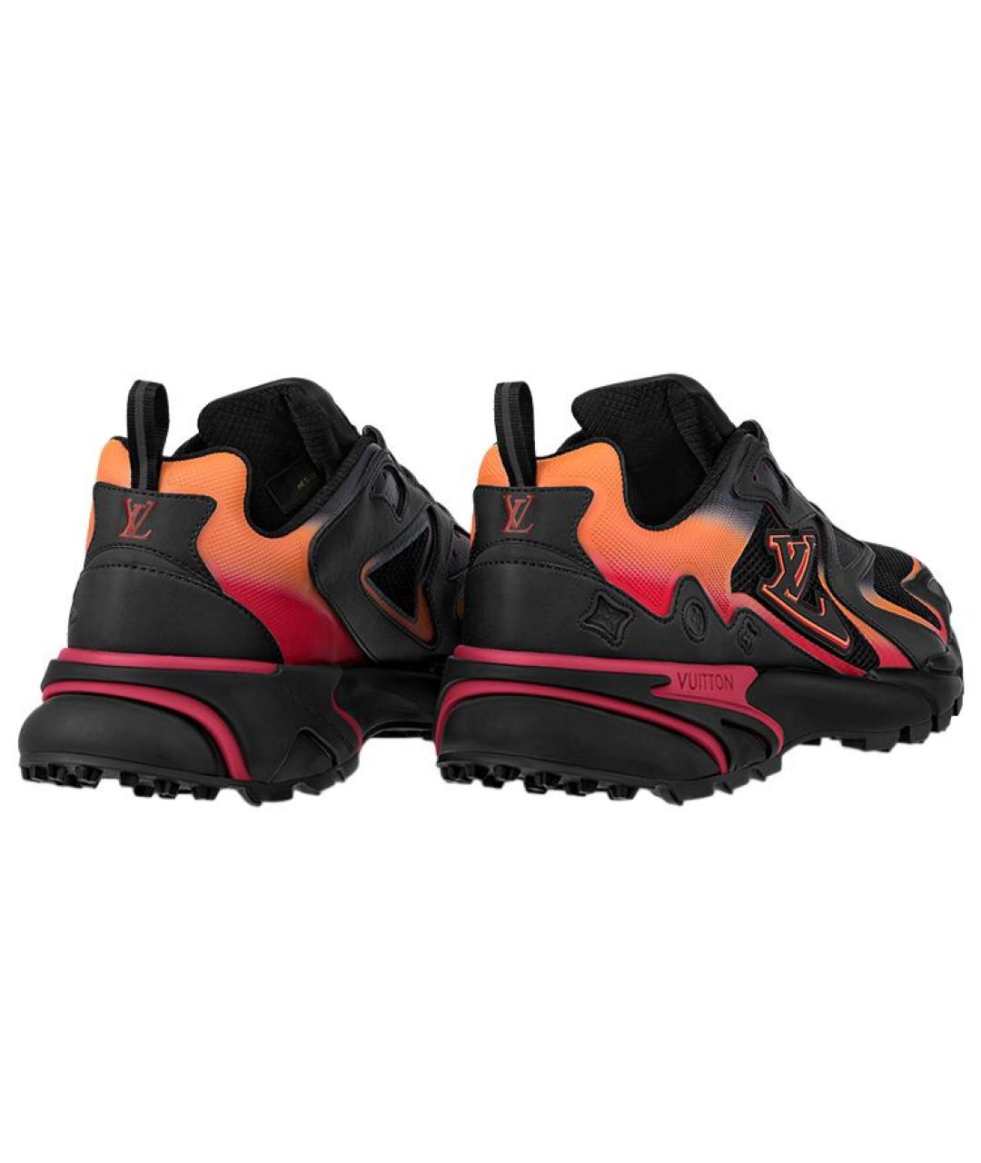 LOUIS VUITTON Черные высокие кроссовки / кеды, фото 5