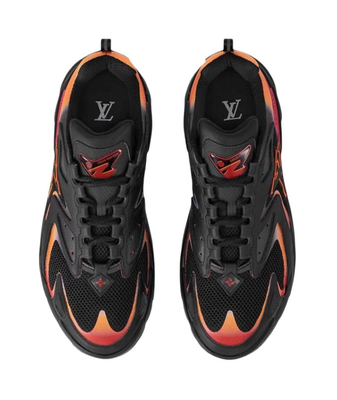 LOUIS VUITTON Черные высокие кроссовки / кеды, фото 4