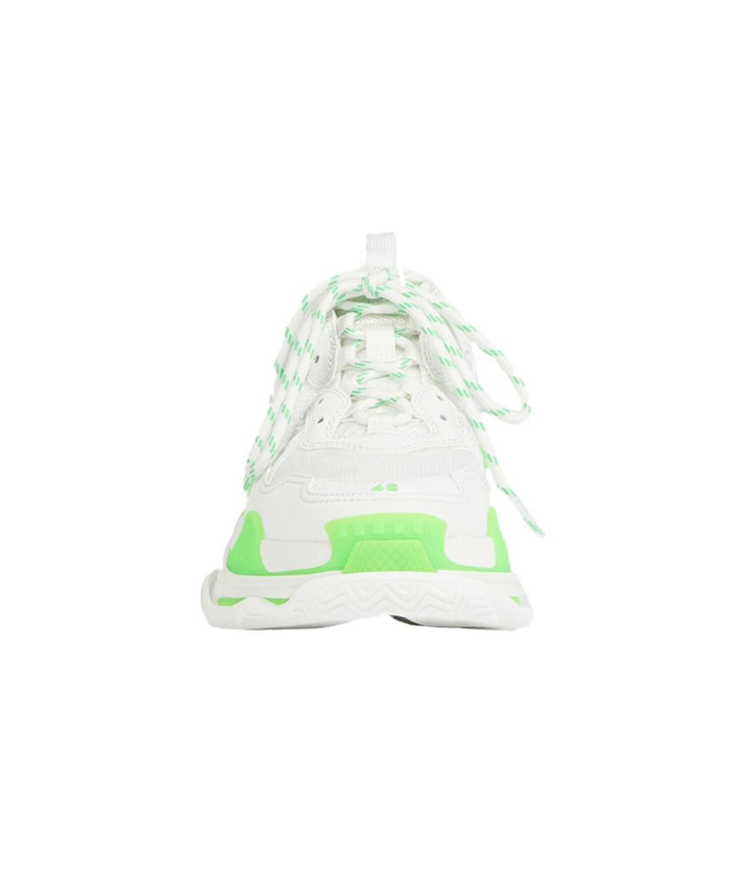 BALENCIAGA Белые кроссовки, фото 3