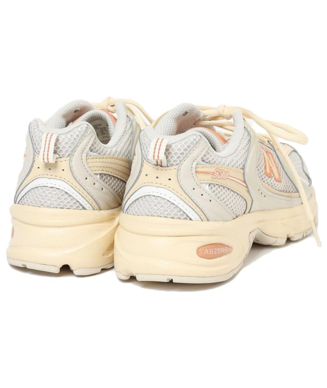 NEW BALANCE Бежевые кроссовки, фото 4