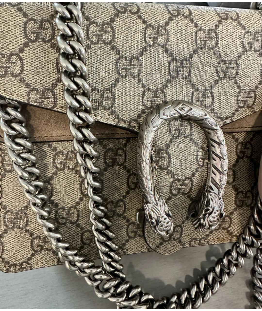 GUCCI Бежевая сумка через плечо, фото 7