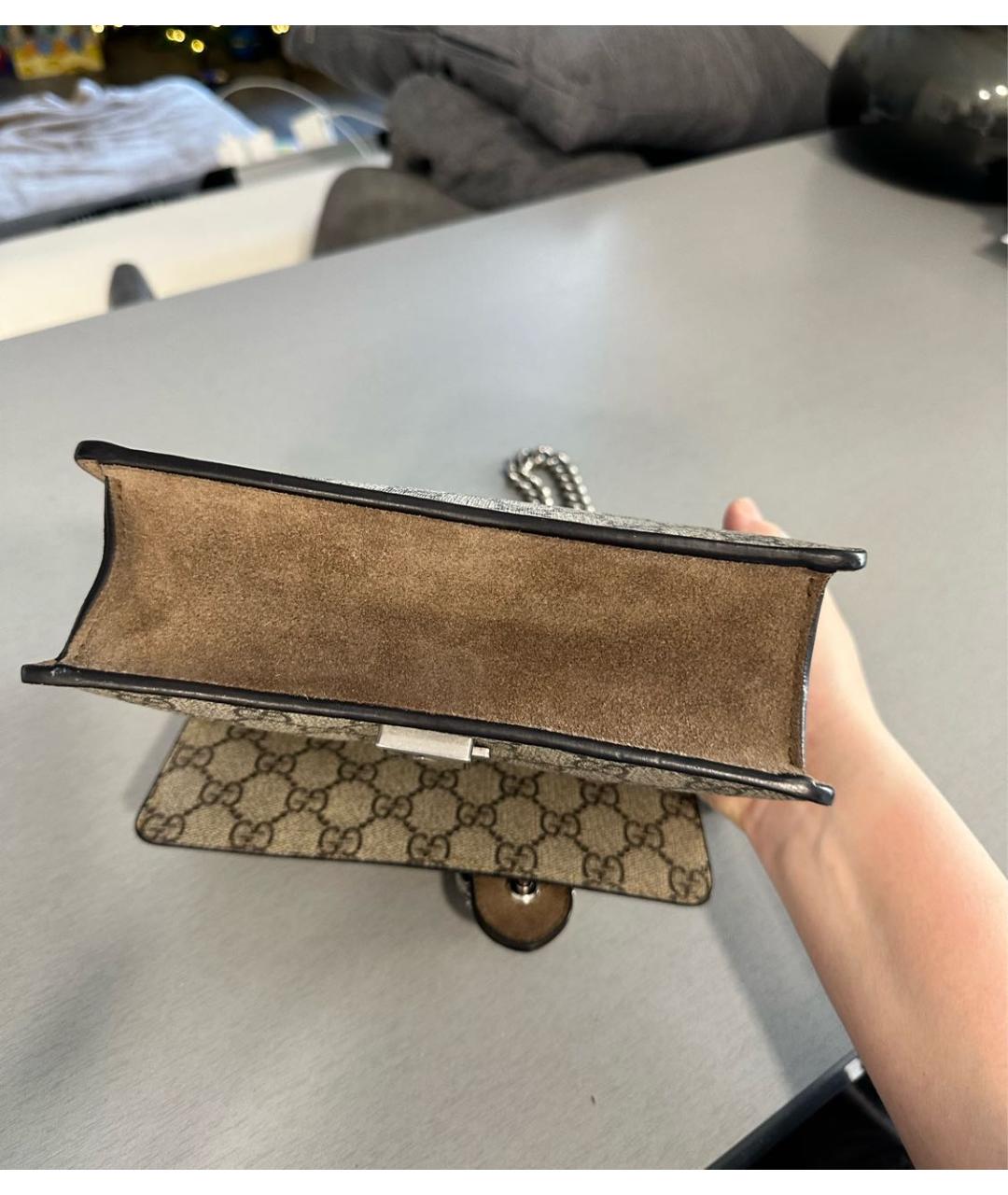 GUCCI Бежевая сумка через плечо, фото 4