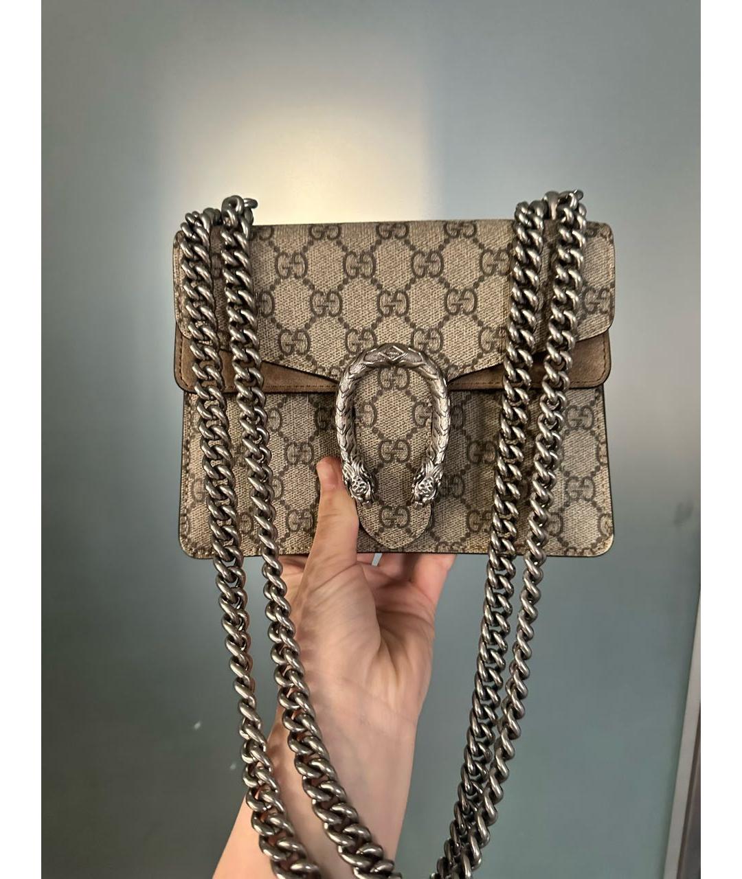 GUCCI Бежевая сумка через плечо, фото 8