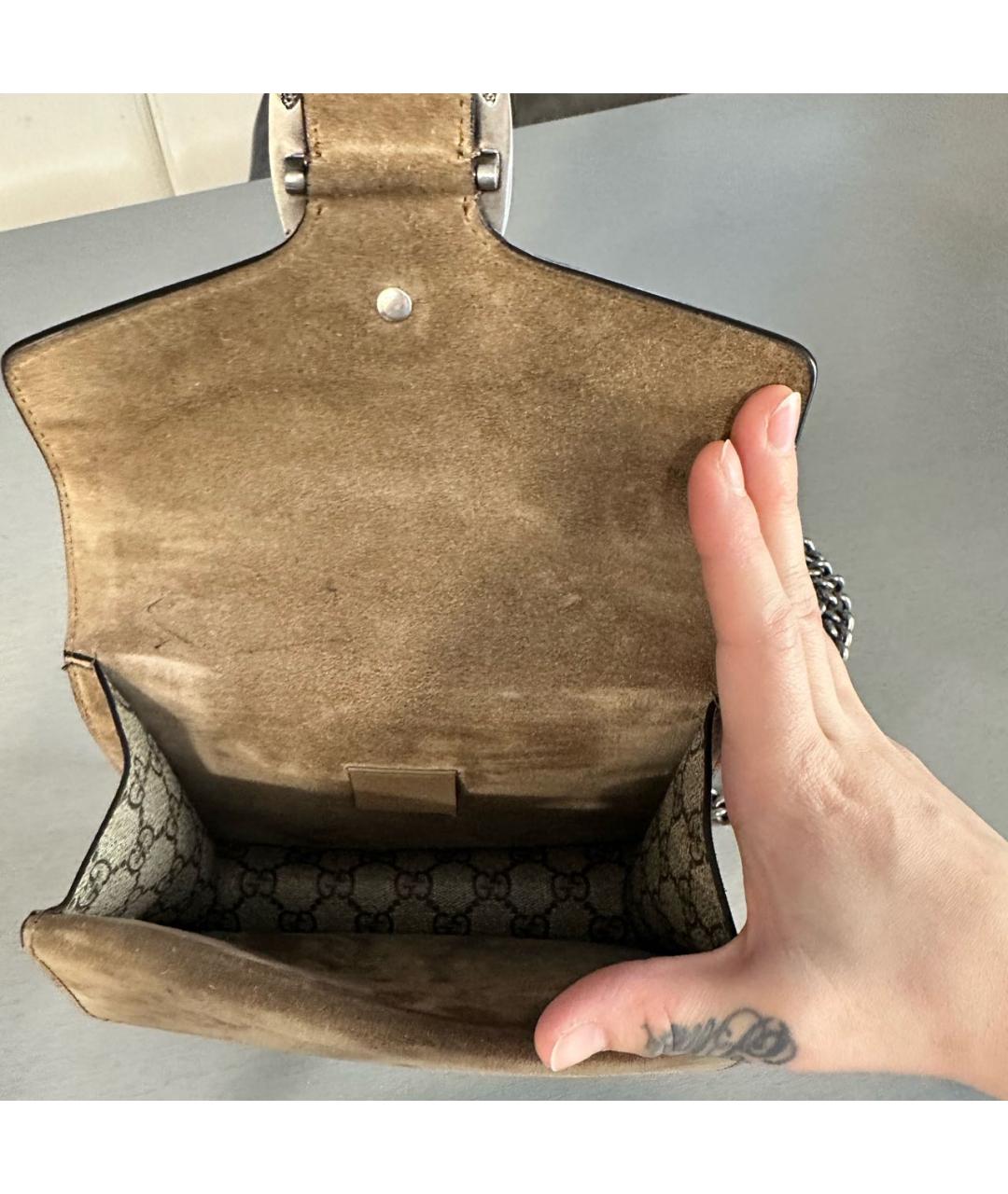 GUCCI Бежевая сумка через плечо, фото 6