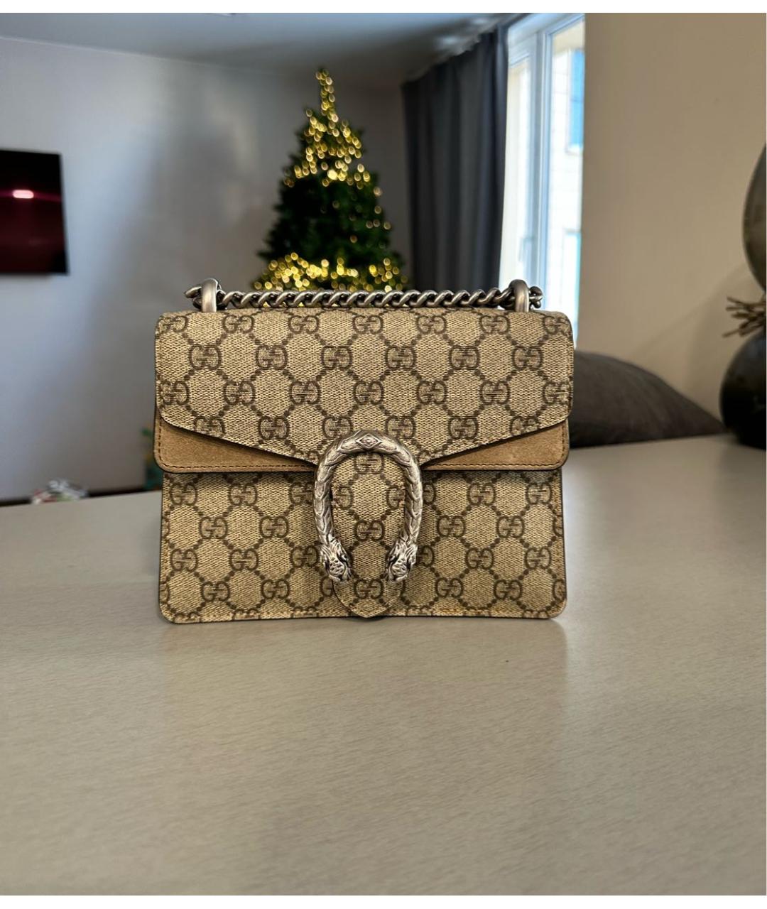 GUCCI Бежевая сумка через плечо, фото 9