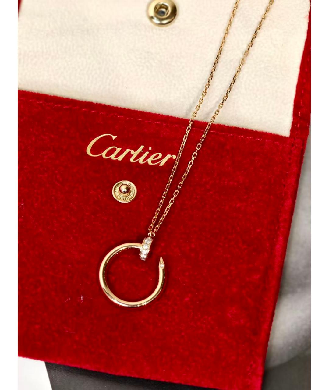 CARTIER Золотая подвеска из розового золота, фото 3