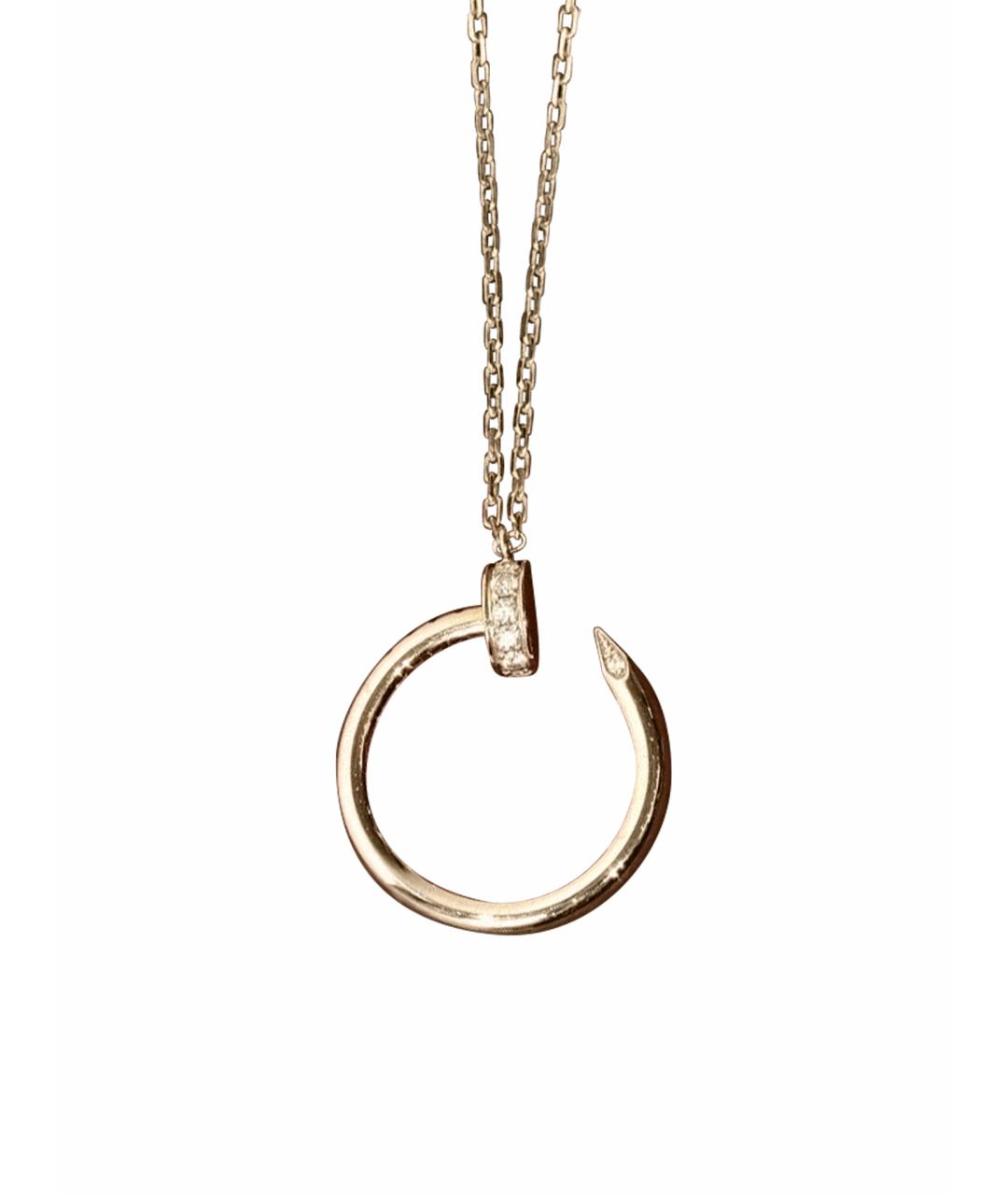 CARTIER Золотая подвеска из розового золота, фото 1