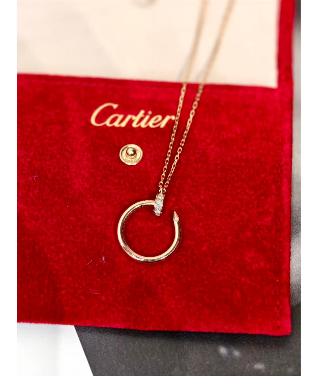 CARTIER Золотая подвеска из розового золота, фото 4
