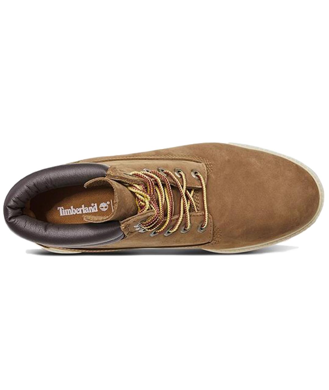 TIMBERLAND Коричневые кожаные низкие ботинки, фото 3