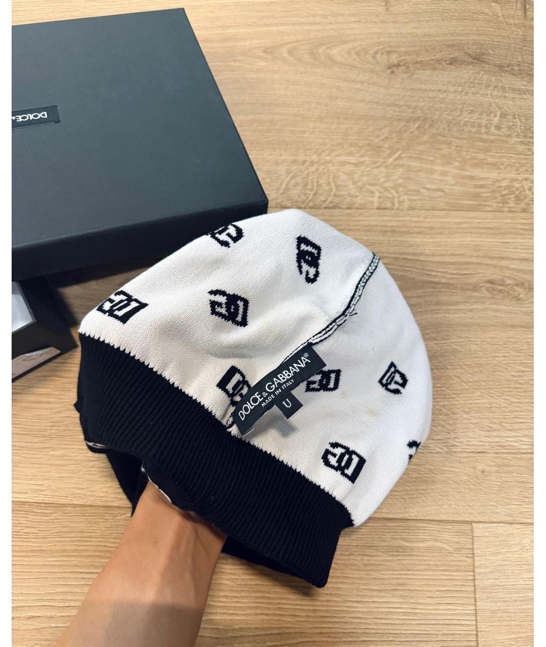 DOLCE&GABBANA Черная шапка, фото 5