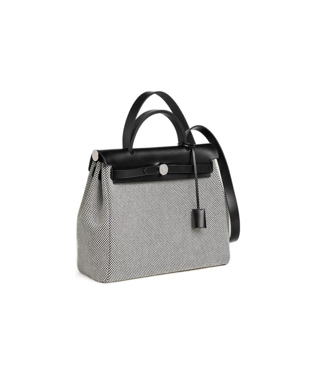 HERMES Серая сумка с короткими ручками, фото 4