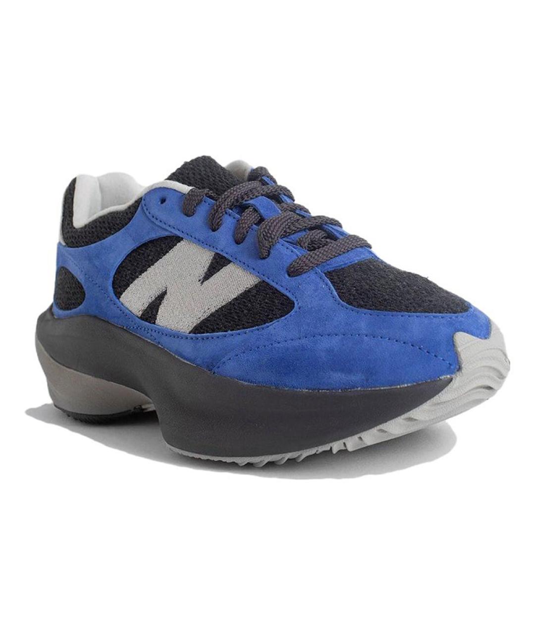 NEW BALANCE Синие замшевые кроссовки, фото 3